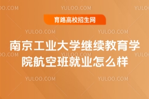 南京工業(yè)大學(xué)繼續(xù)教育學(xué)院航空班就業(yè)怎么樣？